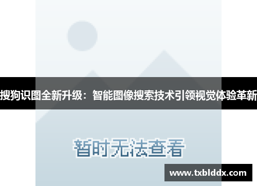 搜狗识图全新升级：智能图像搜索技术引领视觉体验革新